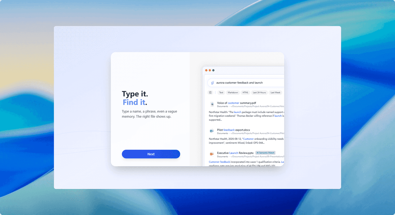 Gety redesigned onboarding